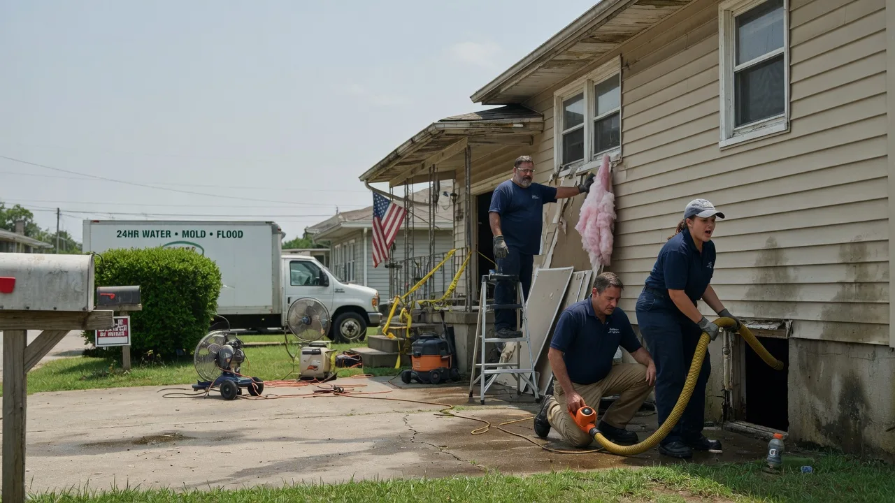 Water Damage Repair in Pleasant Unity, PA near me